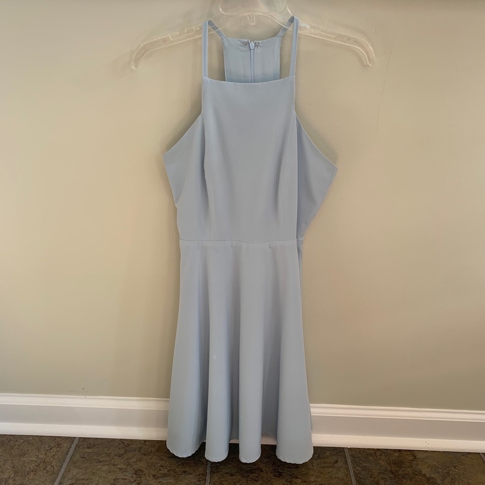 Light Blue Lulu’s Skater dress